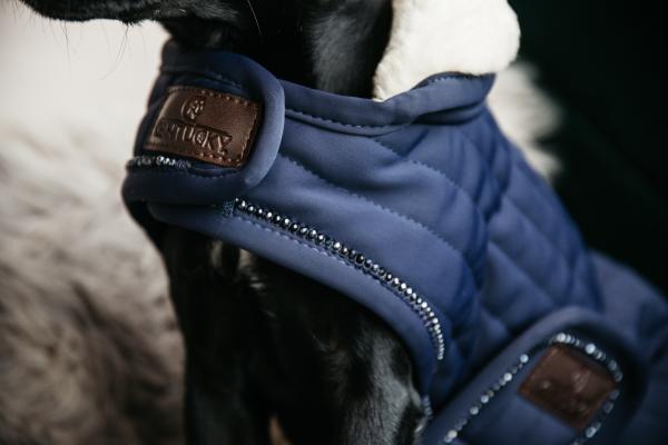 Kentucky Dog Rug Navy Pearls | XXL