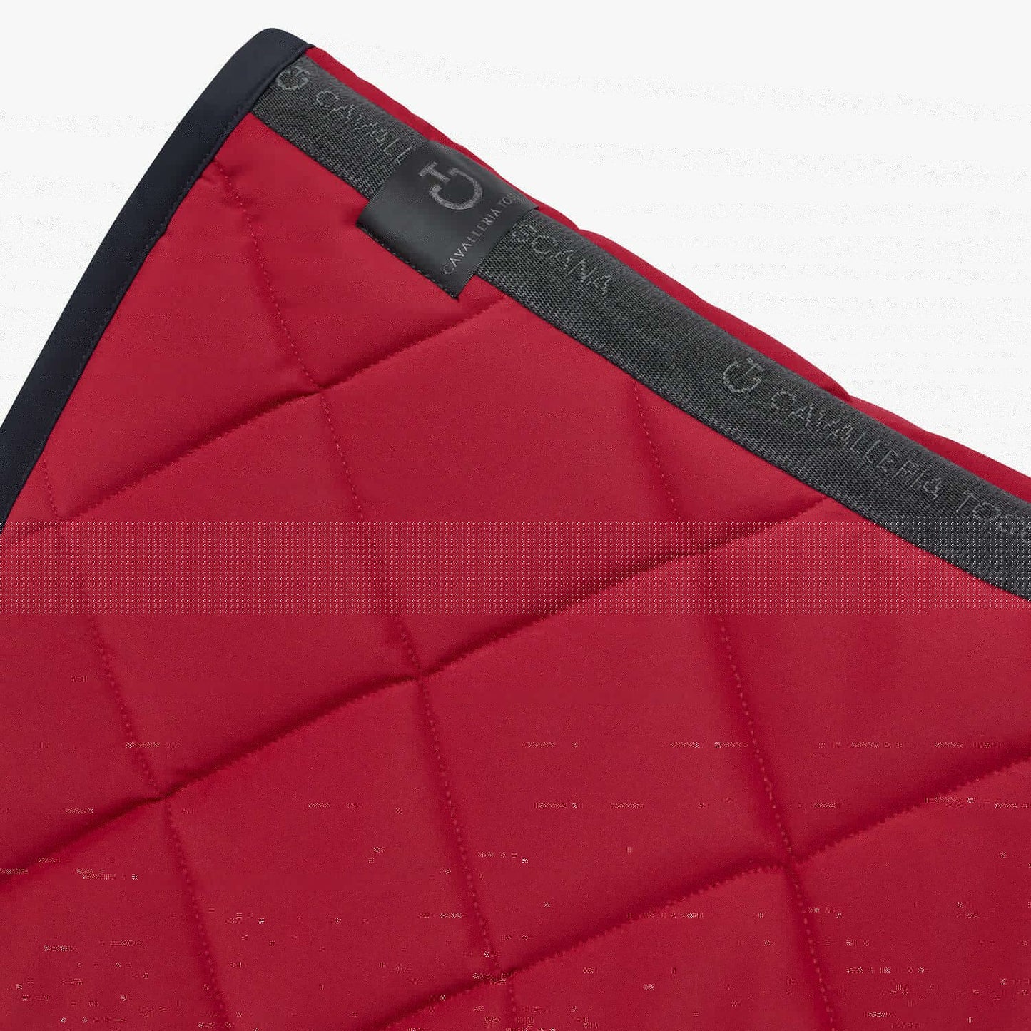 Cavalleria Toscana Jersey Quilted Dressage Saddle Pad | Rose and Navy