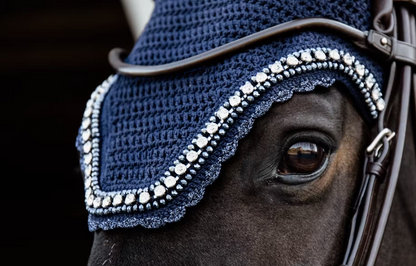 Kentucky Fly Veil Wellington BIG Stone and Pearl | Choose Colour