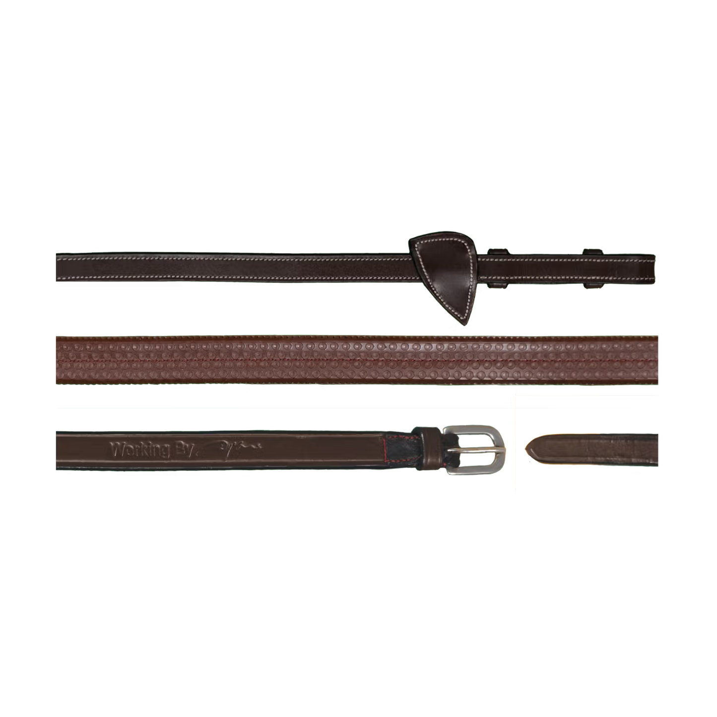 Working By Dy'on 5/8" Rubber Reins