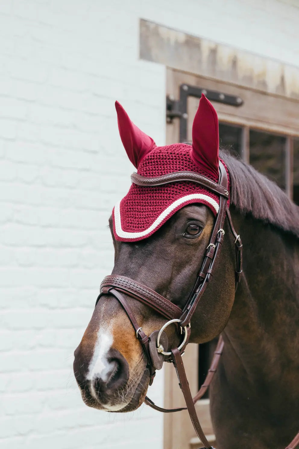 Kentucky Fly Veil Wellington Plaited Cord Black | Regular or Soundless