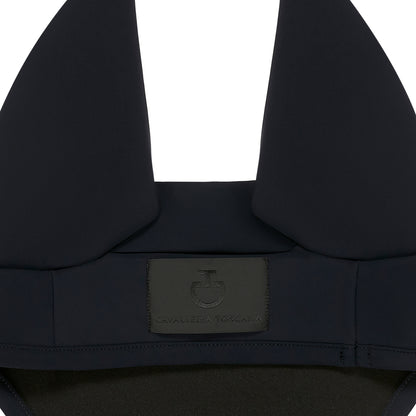 Cavalleria Toscana Lightweight Jersey Long Attachable Bonnet | Soundless | Dark Blue