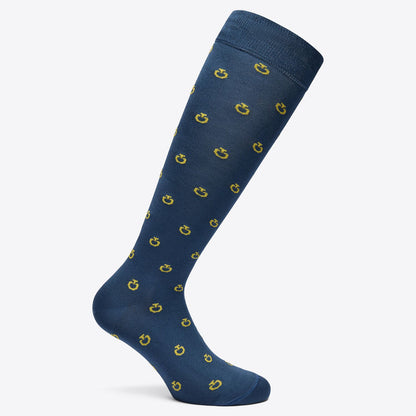 Cavalleria Toscana SS25 Mini CT Jacquard Logo Sock | Choose Colour