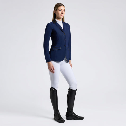 Cavalleria Toscana Lightweight Jersey Zip Riding Jacket | Royal Blue or Black
