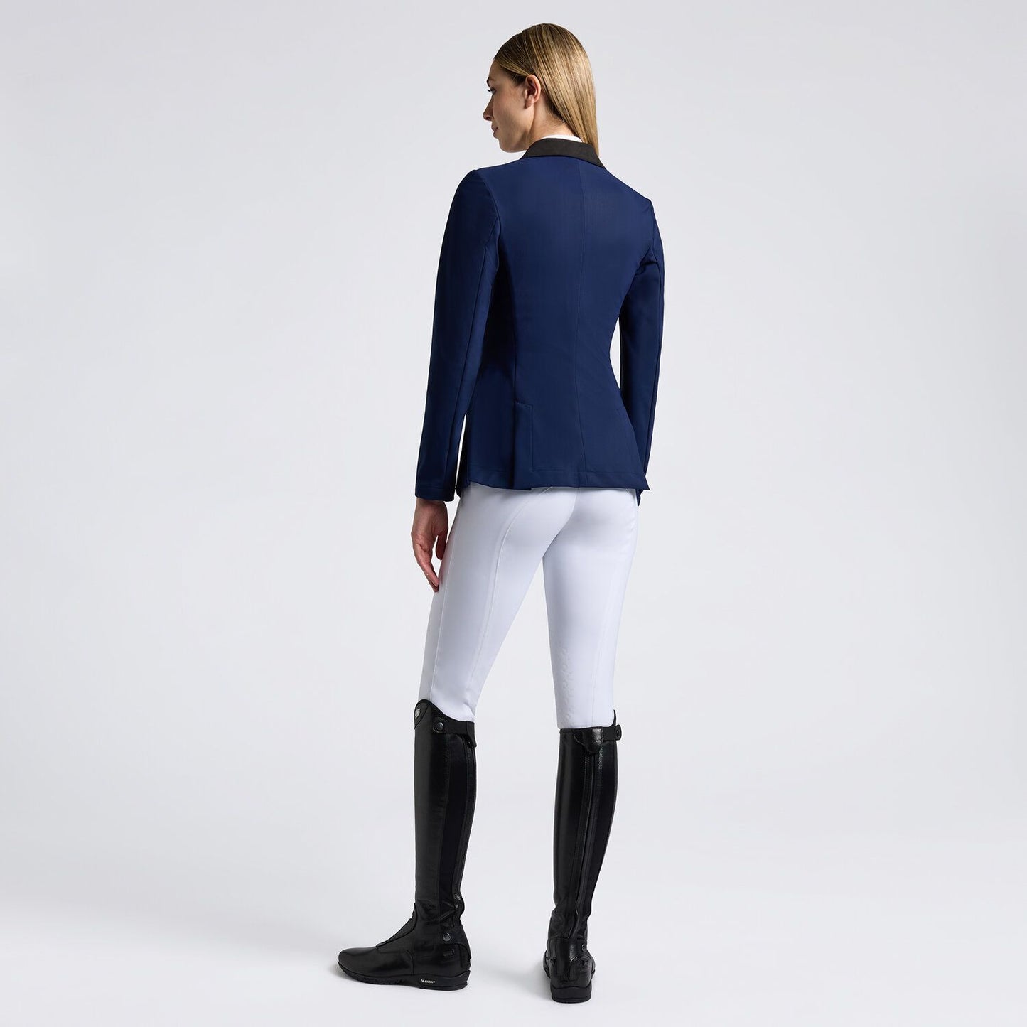 Cavalleria Toscana Lightweight Jersey Zip Riding Jacket | Royal Blue or Black