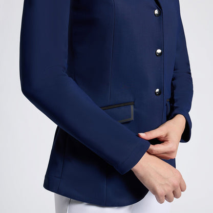 Cavalleria Toscana Lightweight Jersey Zip Riding Jacket | Royal Blue or Black