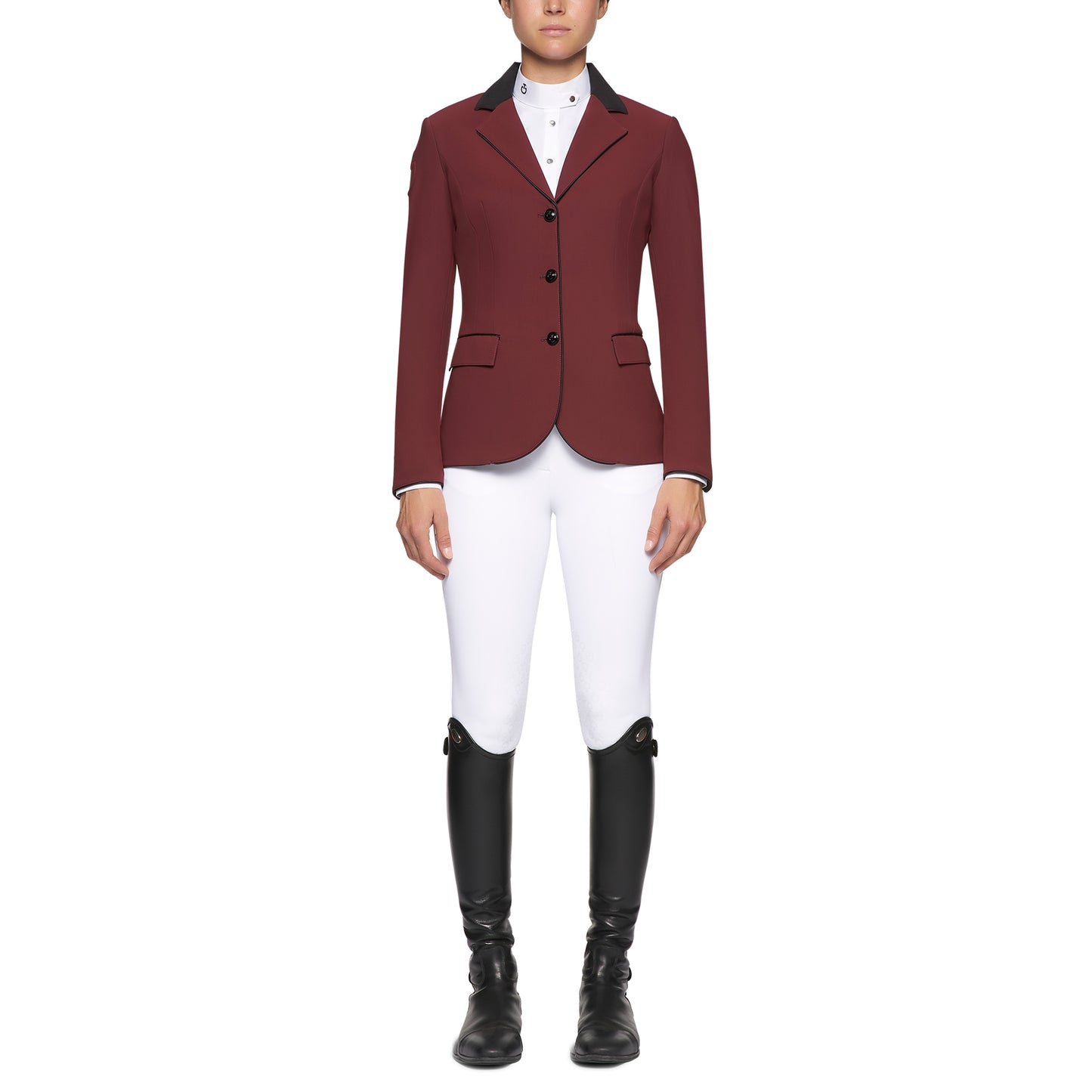 Cavalleria Toscana FW25 GP Riding Jacket | Bordeaux