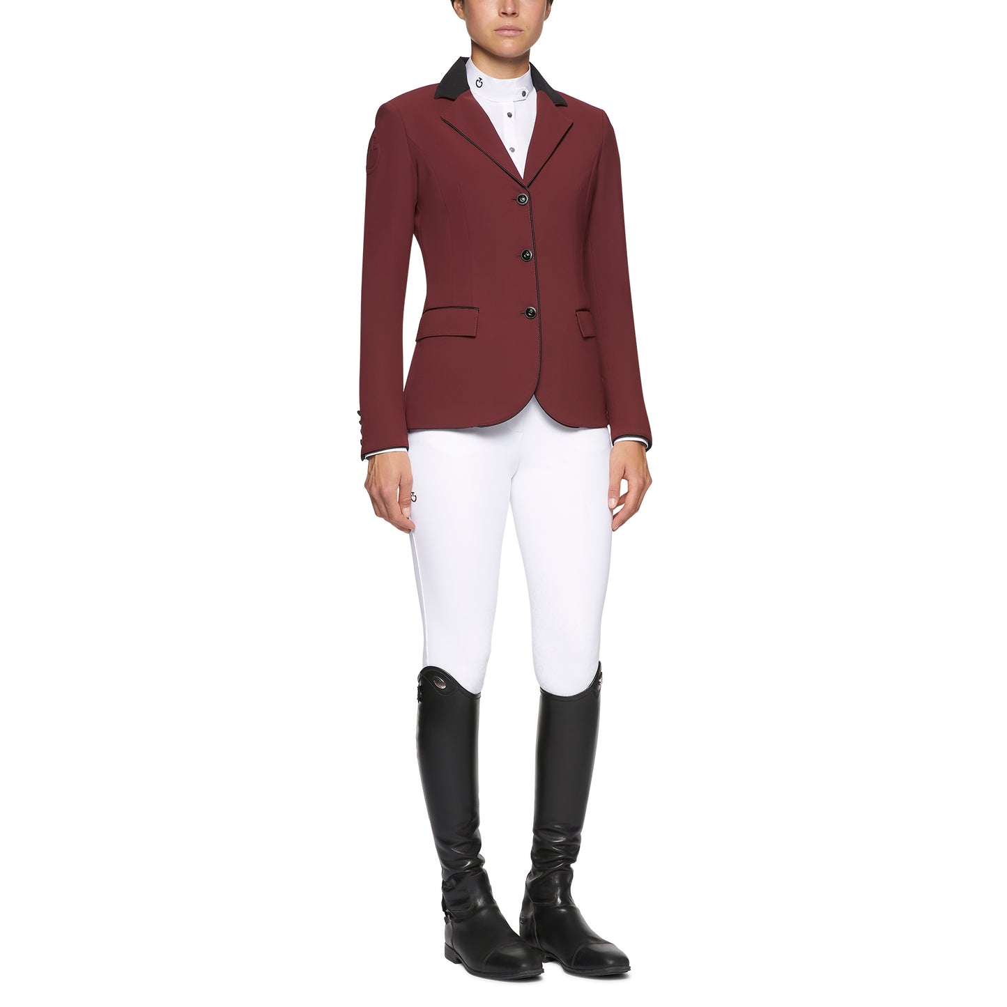 Cavalleria Toscana FW25 GP Riding Jacket | Bordeaux