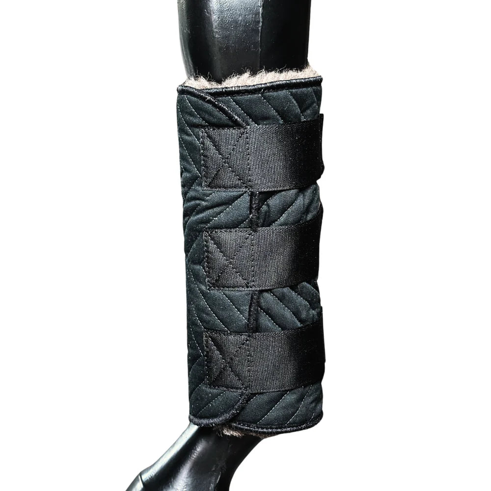 L'Evoine Quick Wrap Alpaca and Cotton Stable Boots (Pair) PREORDER