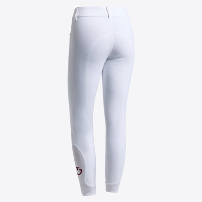 Cavalleria Toscana SS25 American Full Grip Breeches | White or Blue Fog