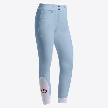 Cavalleria Toscana SS25 Womens American Full Grip Breeches | Fog Blue or White