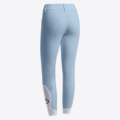 Cavalleria Toscana SS25 American Full Grip Breeches | White or Blue Fog