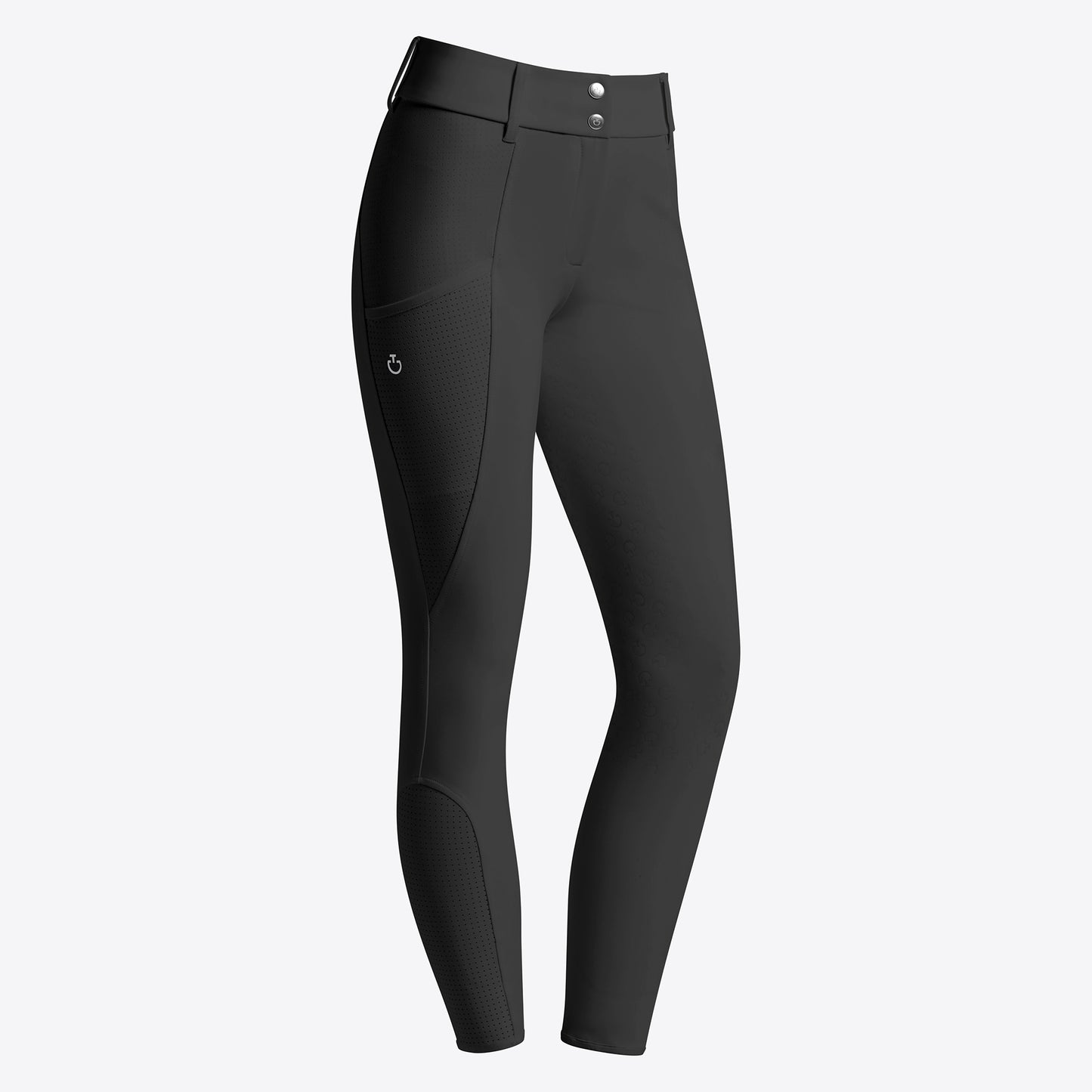 Cavalleria Toscana SS25 Perforated Inserts Full Grip Breeches| White or Black