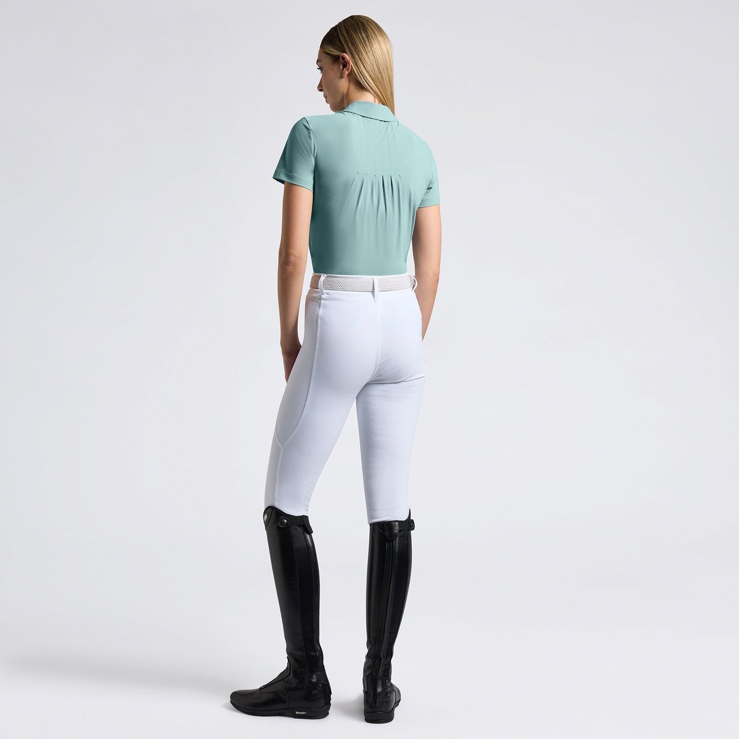 Cavalleria Toscana SS25 Jersey Pleated S/S Training Top | Choose Colour