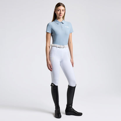 Cavalleria Toscana SS25 Jersey Pleated S/S Training Top | Choose Colour