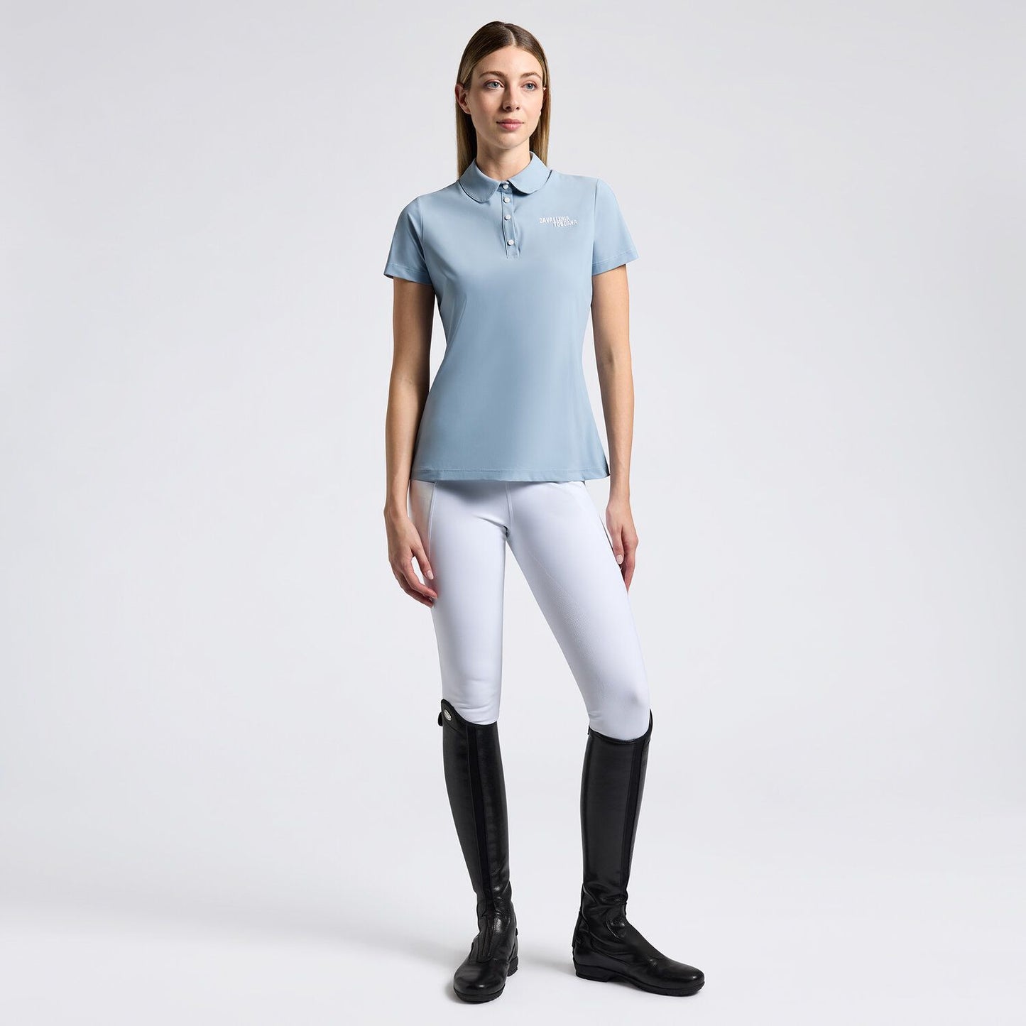Cavalleria Toscana SS25 Jersey Pleated S/S Training Top | Choose Colour