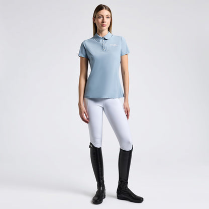 Cavalleria Toscana SS25 Jersey Pleated S/S Training Top | Choose Colour