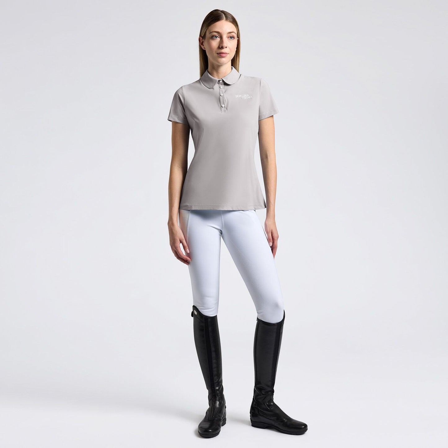 Cavalleria Toscana SS25 Jersey Pleated S/S Training Top | Choose Colour