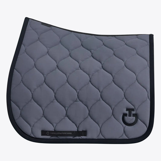 Cavalleria Toscana New Circular Quilted Jersey Dressage Saddle Pad