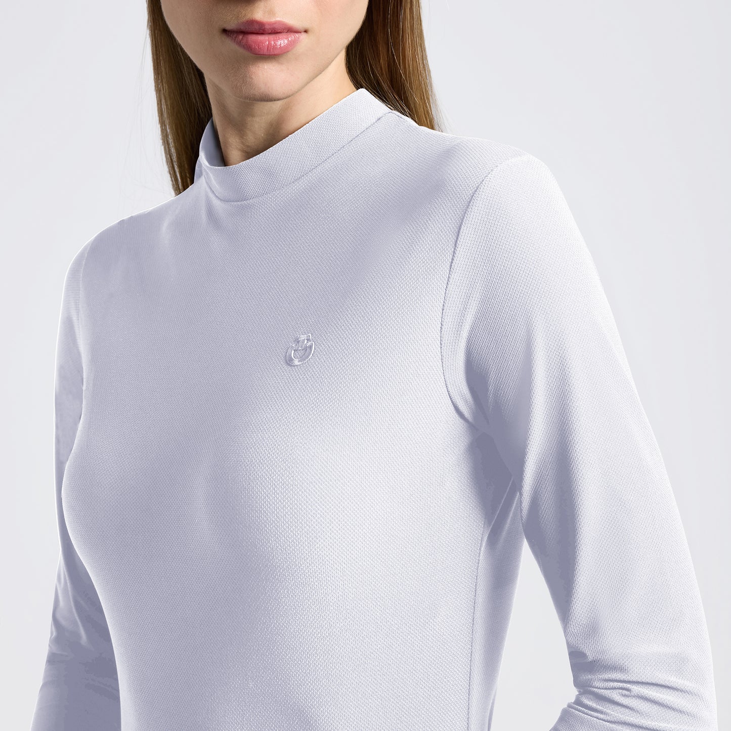 Cavalleria Toscana SS25 Jersey L/S Training Polo | White or Black
