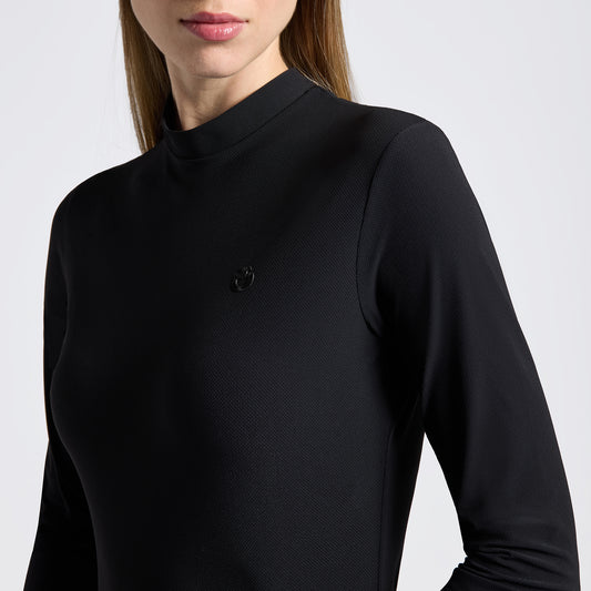Cavalleria Toscana SS25 Jersey L/S Training Polo | White or Black