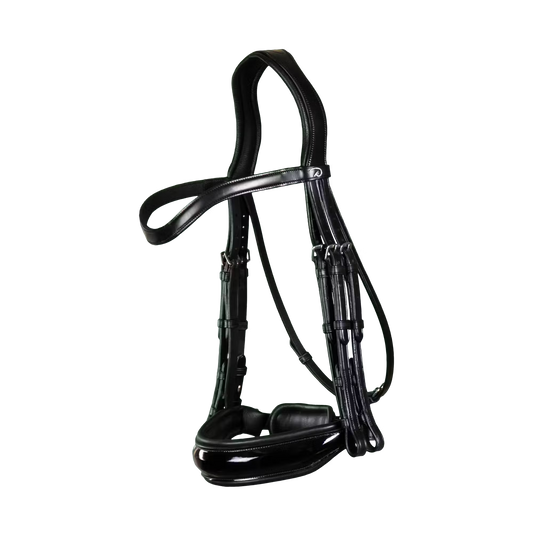 Dy'on Dressage Collection Flat Leather Double Bridle