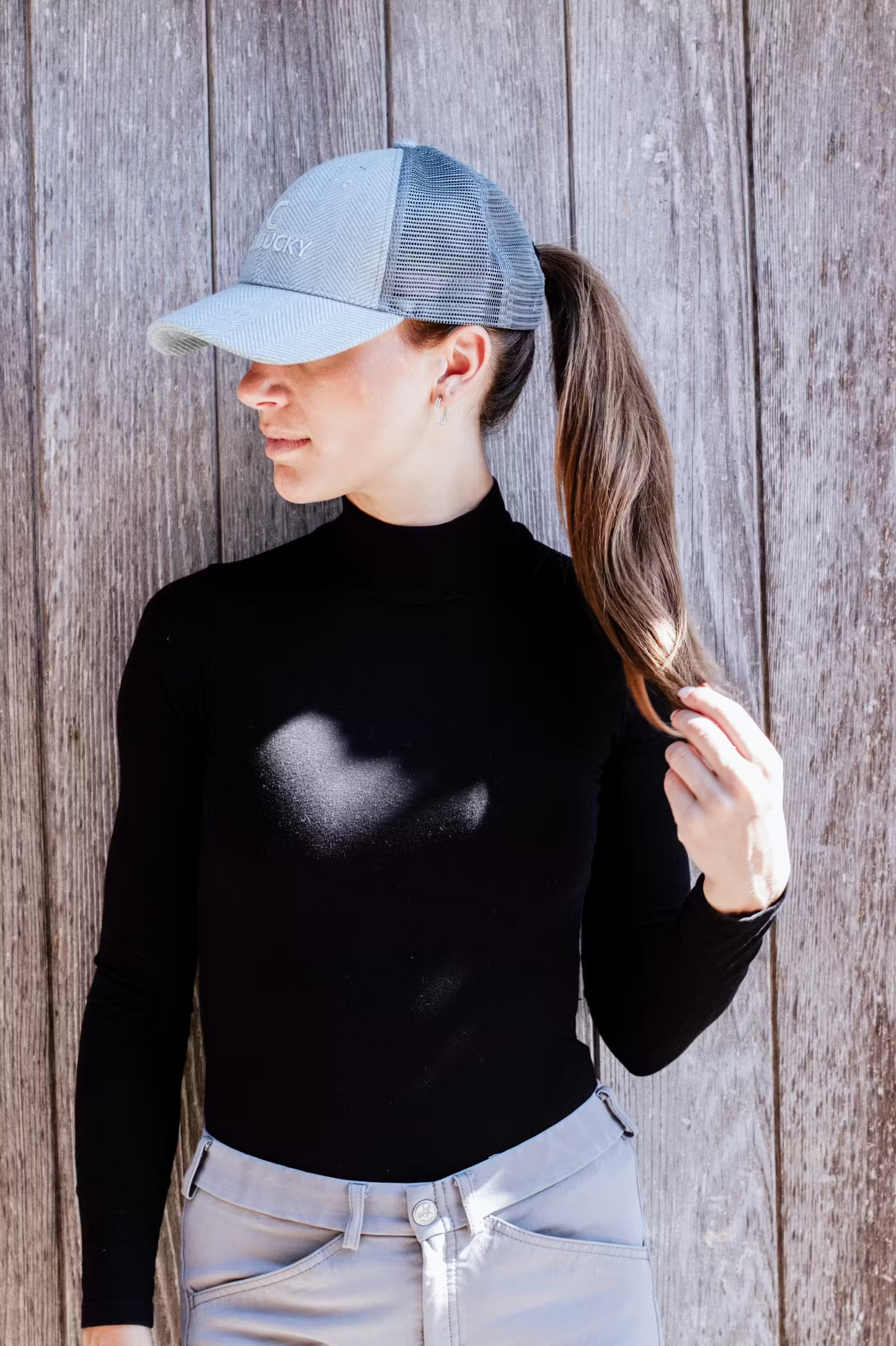 Kentucky Trucker Cap Wool: Light Blue or Grey