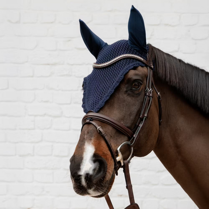 Kentucky Long Fly Veil | Navy or Black | Soundless or Regular