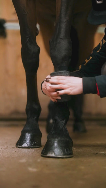 Incrediwear Equine Circulation Exercise Bandages BLACK