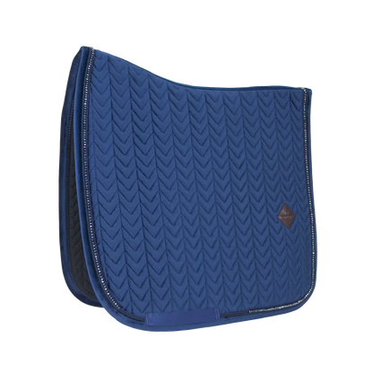 Kentucky Saddle Pad Velvet Pearls Dressage | Choose Colour