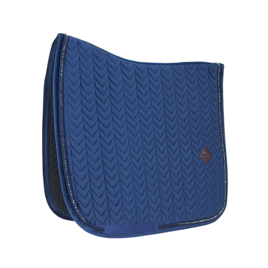 Kentucky Saddle Pad Velvet Pearls Dressage | Choose Colour