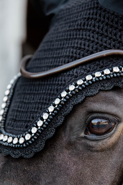 Kentucky Fly Veil Wellington BIG Stone and Pearl | Choose Colour