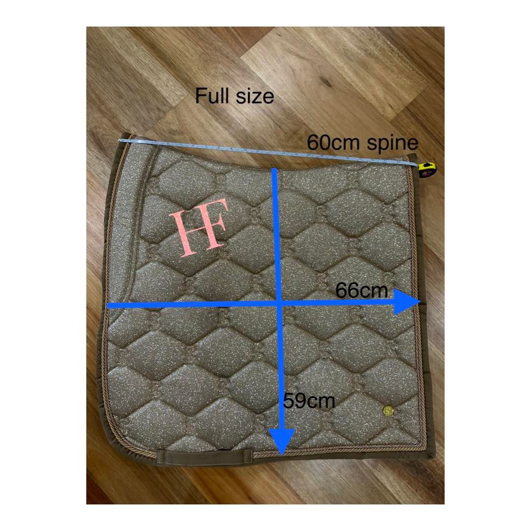 PS of Sweden Christmas Collection 2022 Stardust Dressage Saddle Pads | Choose Colour