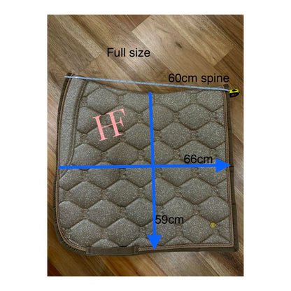 PS of Sweden Christmas Collection 2022 Stardust Dressage Saddle Pads | Choose Colour