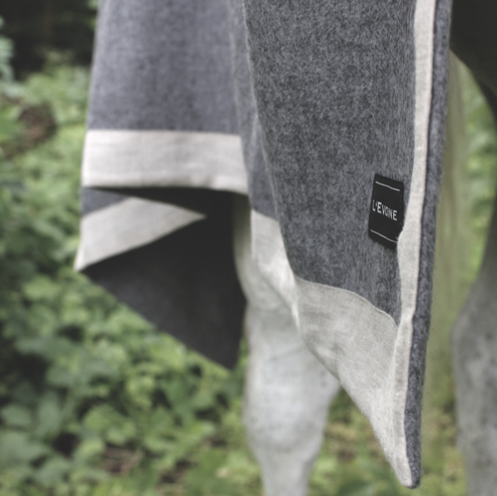 L'Evoine Alpaca "Plaid Lynn" Blanket