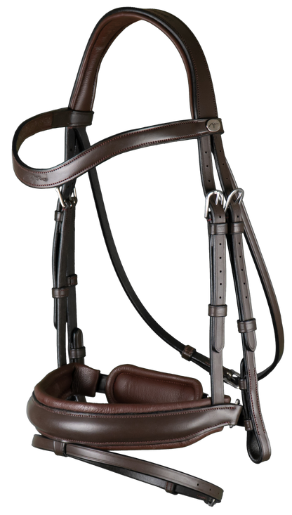 Working by Dy'on Large Crank Flash Noseband Bridle
