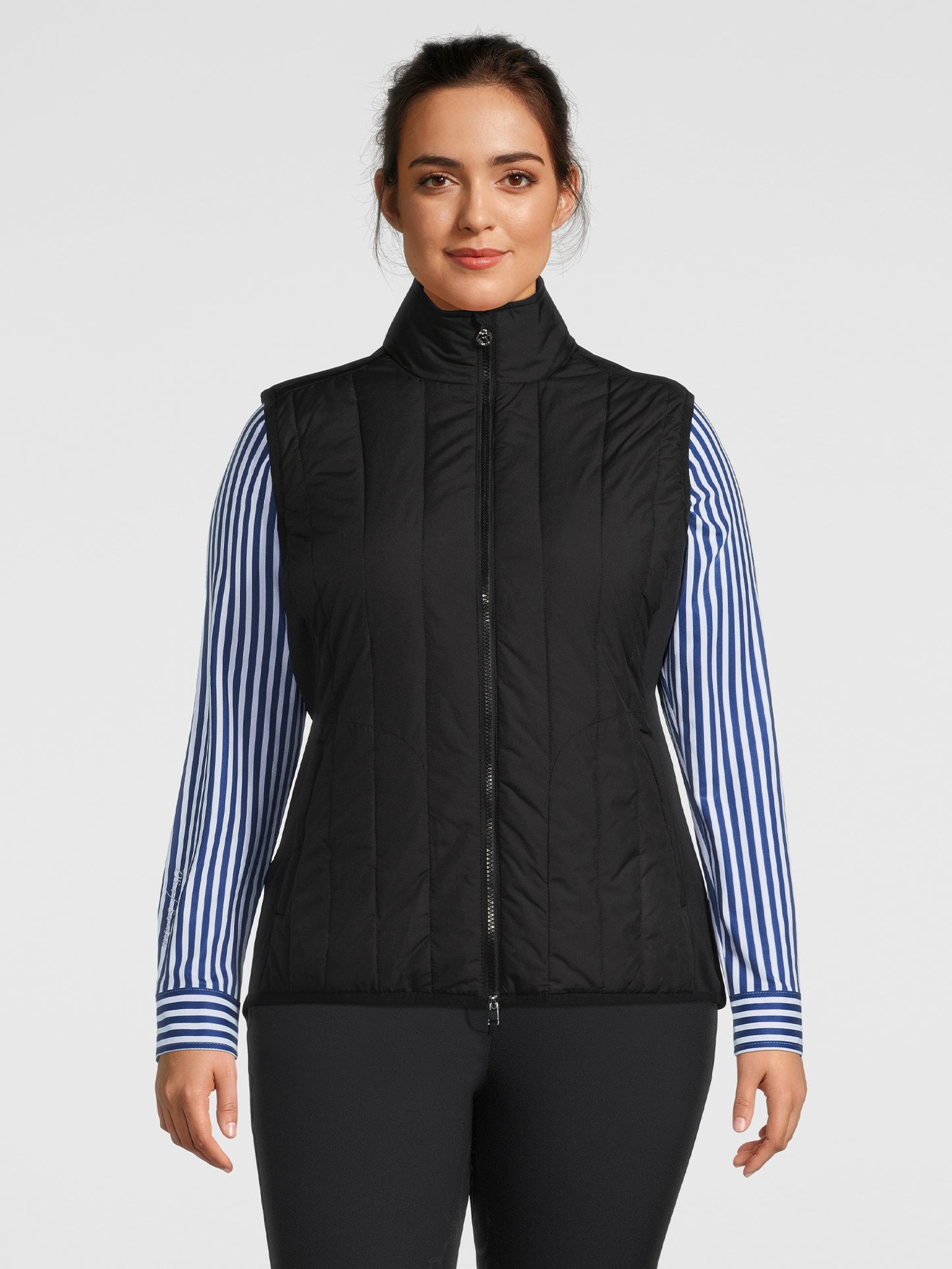 PS of Sweden Curvy Bella Padded Vest | Navy or Black