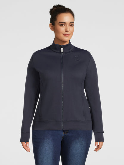 PS of Sweden Curvy Freya Full Zip Jacket | Navy or Black