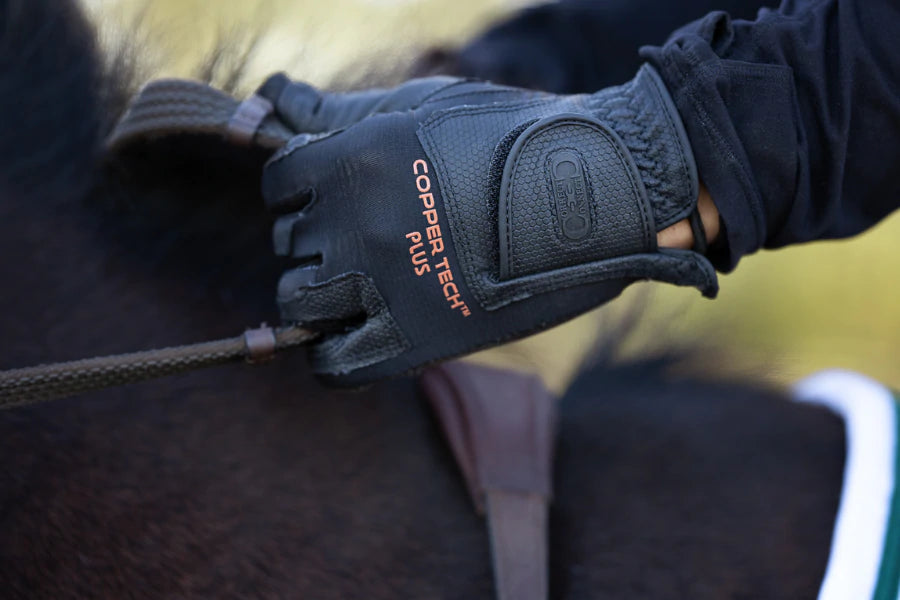 OLD STYLE Correct Connect ™ Coppertech Pro Silicone grip Compression Glove | White OR black