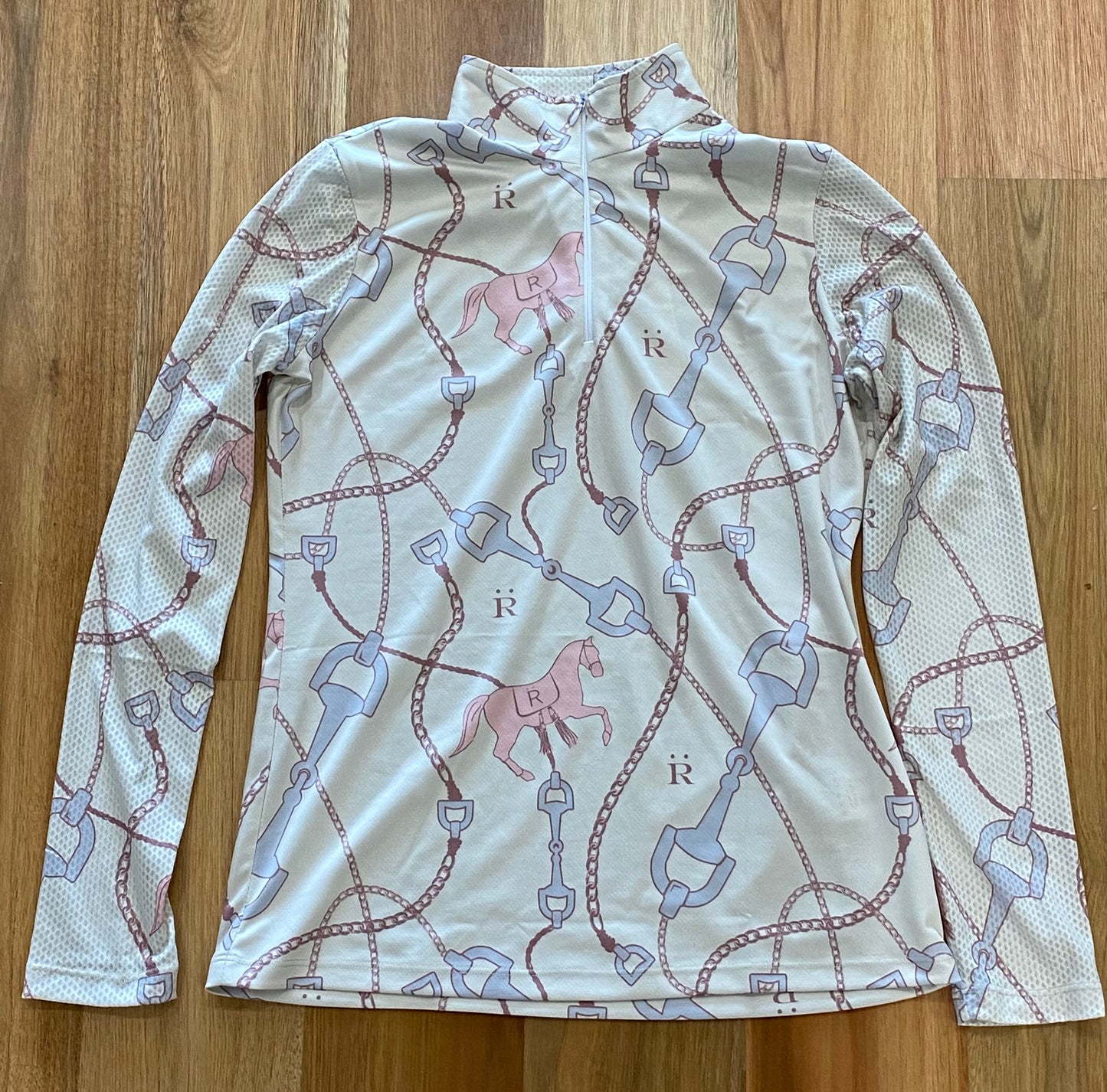Ronner Virginia Quarter Zip Top | Chain Pastel EX DISPLAY
