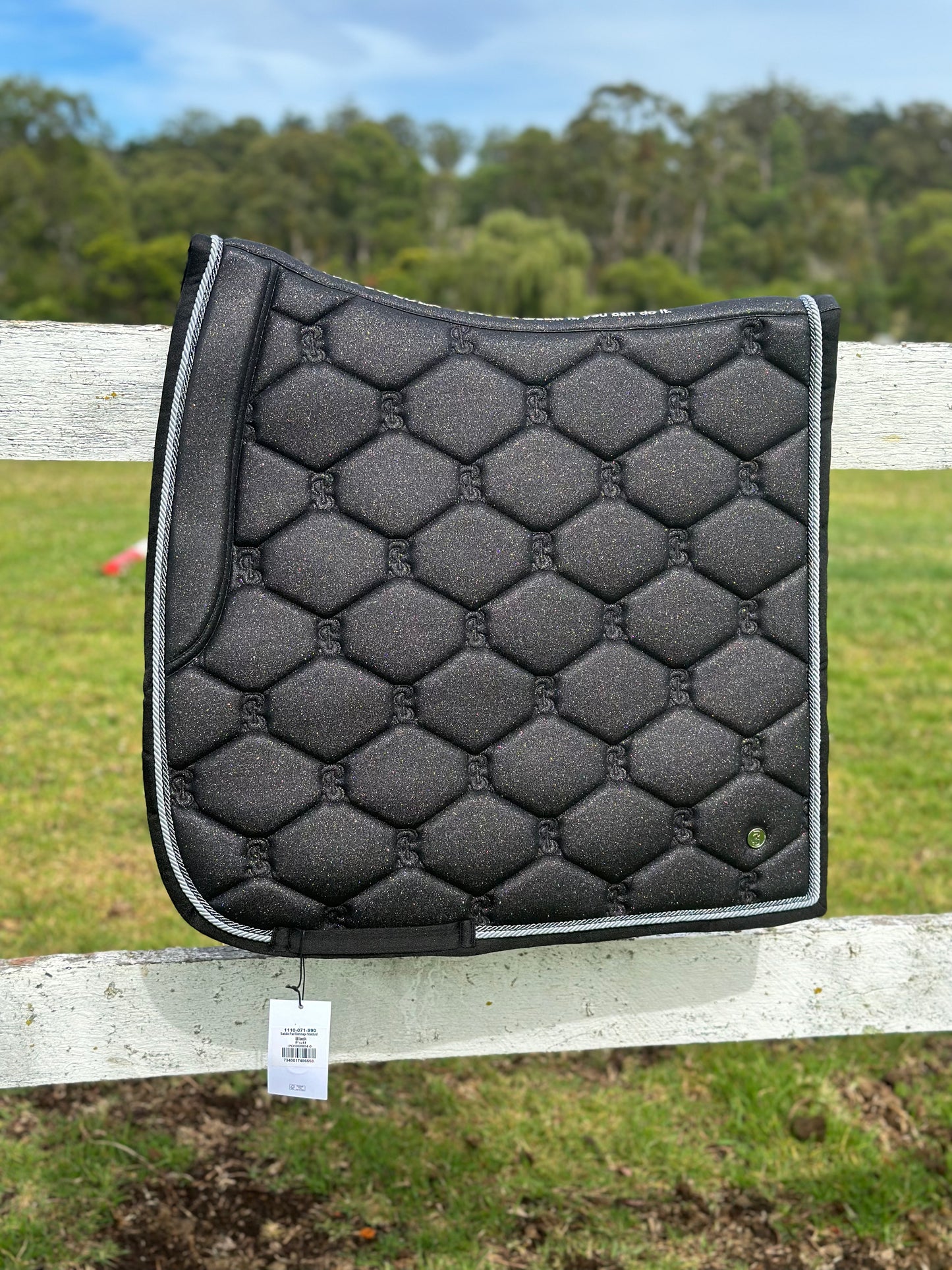PS of Sweden Christmas Collection 2022 Stardust Dressage Saddle Pads | Choose Colour