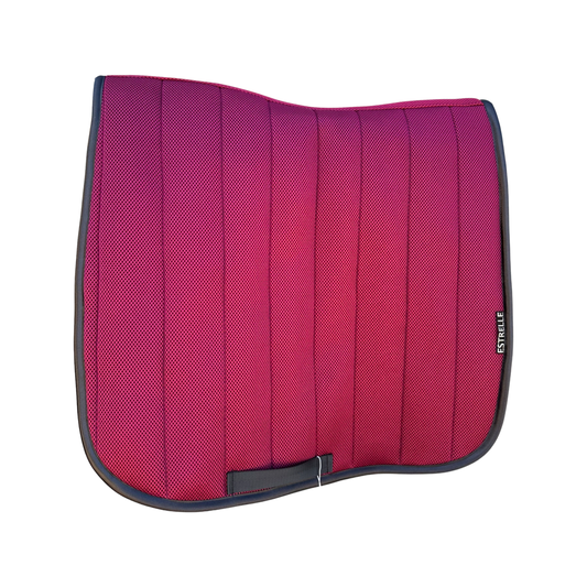 Estrelle Design Saddle Pad | Wine