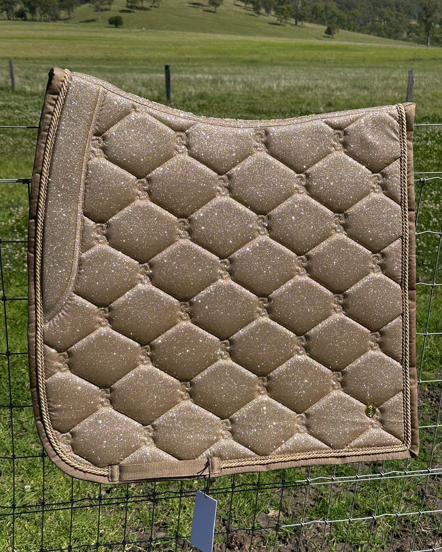 PS of Sweden Christmas Collection 2022 Stardust Dressage Saddle Pads | Choose Colour