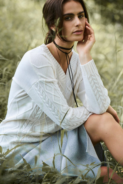 Iris & Wool Merino Tolderol Cable Knit Sweater